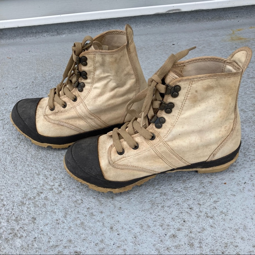 Hodgman Women’s Khaki Tan Steel Shank Caster Wading Fishing Boots Sz. 7
